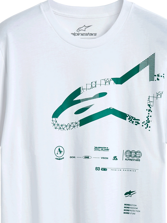 Polera Alpinestars CSF Geografica blanca