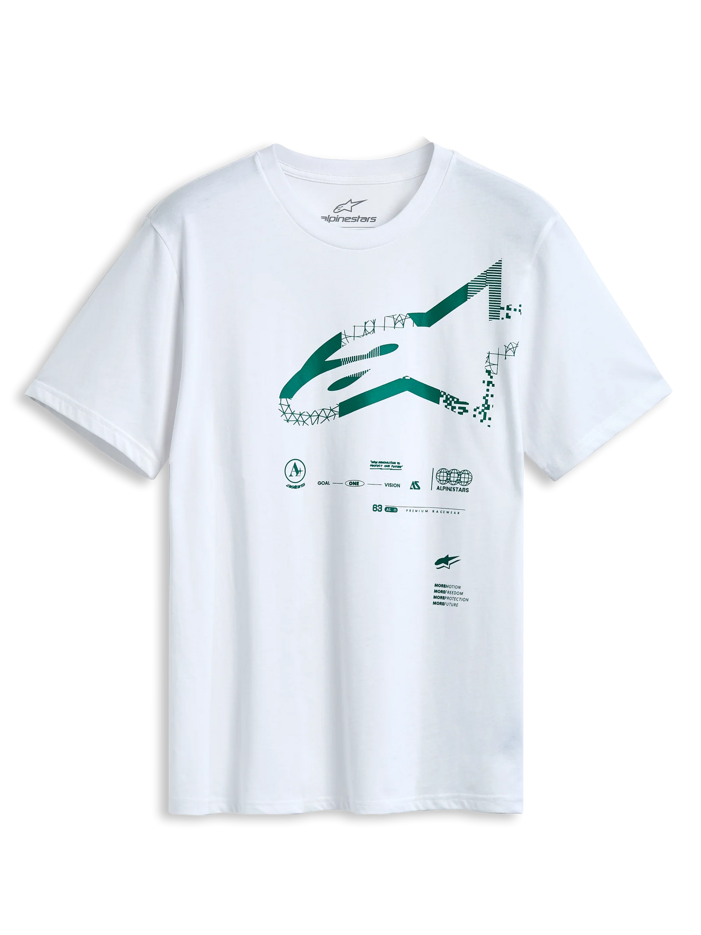 Polera Alpinestars CSF Geografica blanca