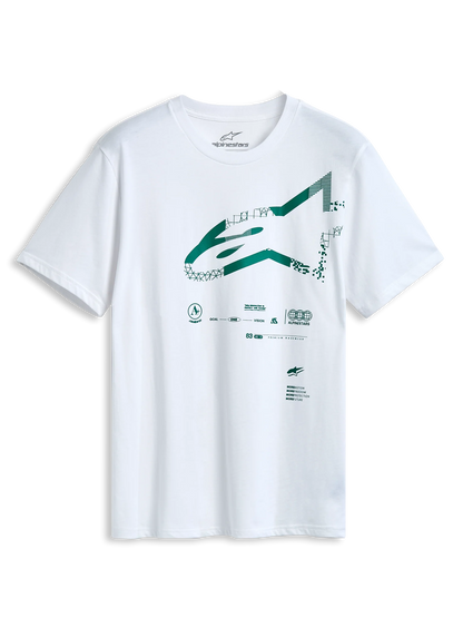 Polera Alpinestars CSF Geografica blanca