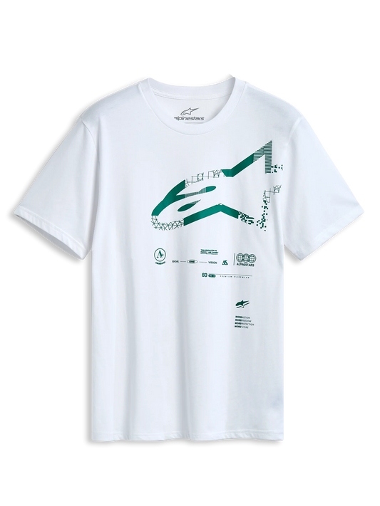 Polera Alpinestars CSF Geografica blanca