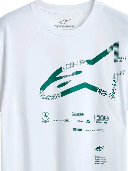 Polera Alpinestars CSF Geografica blanca