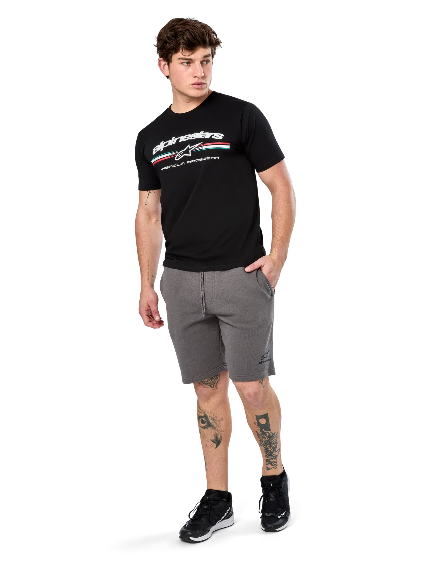 Polera Alpinestars Prevail SS CSF Negra