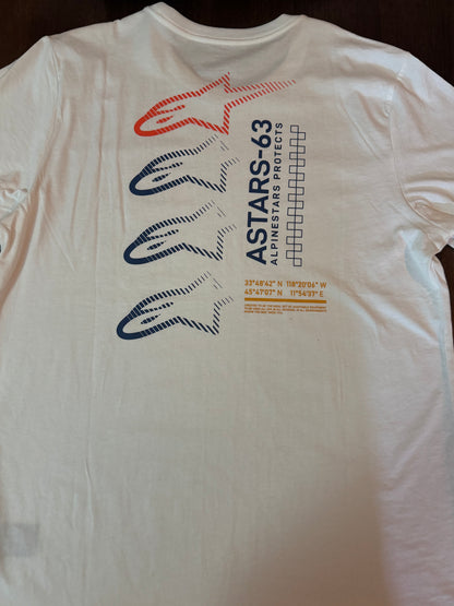 Polera Alpinestars Astars-63 blanca