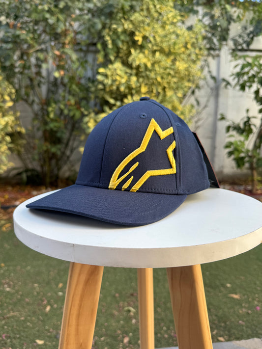 Gorro Alpinestars Azul-Amarillo