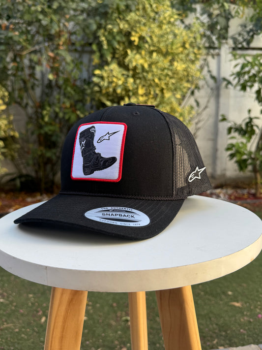 Gorro Alpinestars Bota Negro