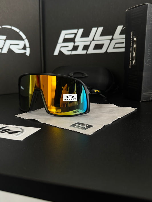 Lentes Tipo A Negro-Dorado